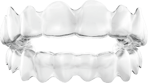 Transparent dental aligner for teeth